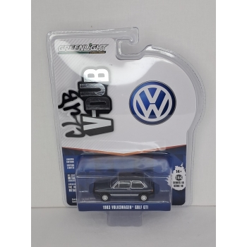 Greenlight 1:64 Volkswagen Golf GTi Mk1 1983 helios blue